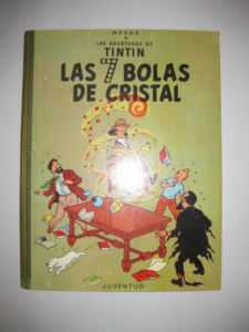 2 Bandes dessinées (BD) Tintin - édition espagnol